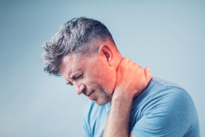Dental patient with neck pain