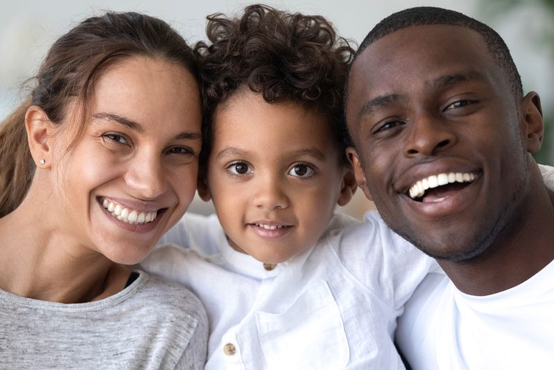 dental family smiling