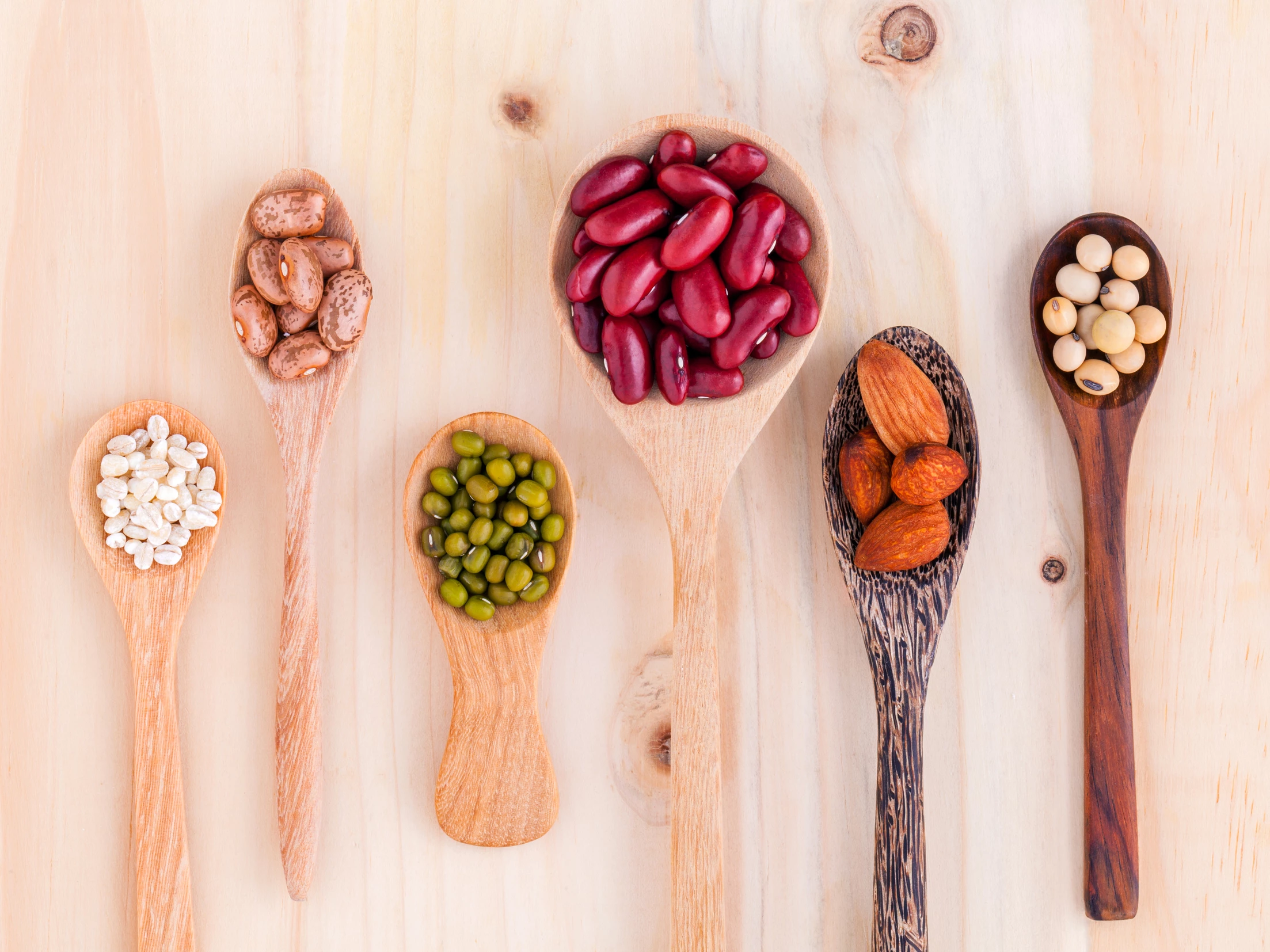 Spoonfuls of beans